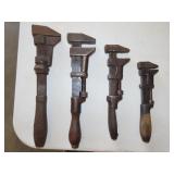4 Old Wrenches