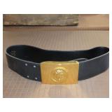 Vintage Mabel Leather Belt Size M