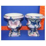 Pair of Asian Style Planters