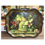 Decorative Metal Tray - 22"x17"