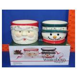 Pfaltzgraff Winterberry Dip Bowls