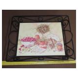 Metal Serving Tray - 20x15