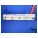 Wood Hanging Hat Rack