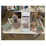 Lot of Wood Bird Houses & Decor