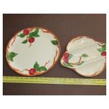 Two Franciscan Apple Serving Pieces