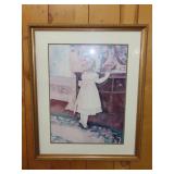 Eagerly Waiting By Lois Babb Framed Print