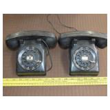 Two Brumberger Toy Telephones