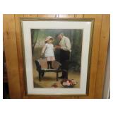The Thorn by James Hayllar Framed Print - 32"x38"