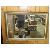 Gold Framed Mirror - 42"x30"