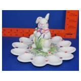 Esater Rabbit Egg Plate - 9"