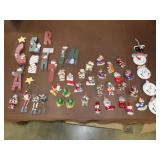 Lot of Christmas Ornaments & Decor