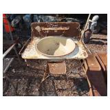 Metal English Wash Stand