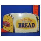 Metal Bread Sign - 14x8