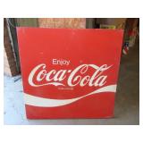Metal Coca Cola Sign - 36x36