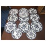Royal Stafford Asiatic Pheasant Black - 12pc