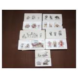 Lot of Dept 56 Christmas Village Figurines