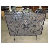 Wrought Iron Fire Place Sceen