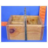 Divided Wood Caddy