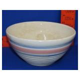 Pottery Banded Mixing Bowl - 7.5'