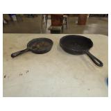 2 Cast Iron Skillets