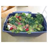 Tub Lot of Christmas Greenery