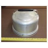 Mirro Aluminum Covered Cake Carrier