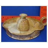 Pottery Candle Holder