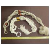 Two Macrame Plant Hangers