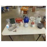 Table Lot of Misc Items