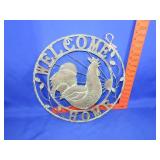 Chicken WELCOME Sign