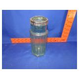 Green Depression Flower Vase