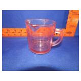 Pink Depression Measuring Cup