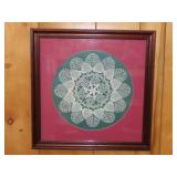 Framed Doily