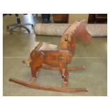 Wood Rocking Horse