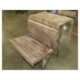 Primitive School Desk