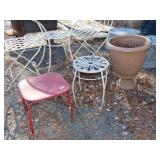 2 Plant Stands & Planter