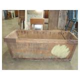 Colonial Stores Wood Bananna Box
