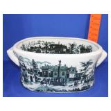 Transferware Planter - 12"