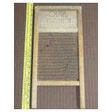 Wood Washboard