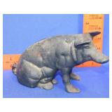 Cast Iron Pig Bank