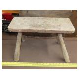 Primative Style Wood Stool