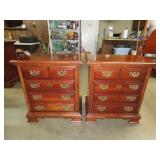 Pair of Dixie Furniture Cherry Night Stands