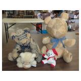 Quilt Work Teddy Bear Lot