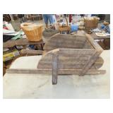 Wood Wheel Barrow