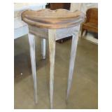 Wood Half Moon Wall Table