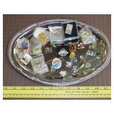 Tray of Collectable Pins