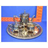 Silver Plate Tea Set