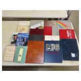 Lot of Charlotte Area High School Year Books