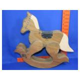 Wood Rocking Horse