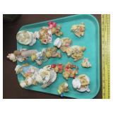 Lot of Cherished Teddies & Other Figurines